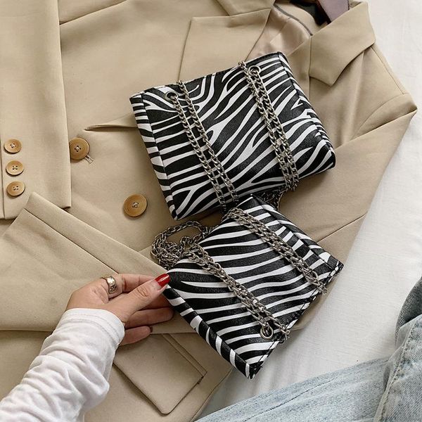 casual zebra printed messenger bag pu leather chain totes handbag luxury designer shoulder bags for women 2021 women's bag trend
casual zebra printed messenger bag pu leather chain totes handbag luxury designer shoulder bags for women 2021 women's bag trend