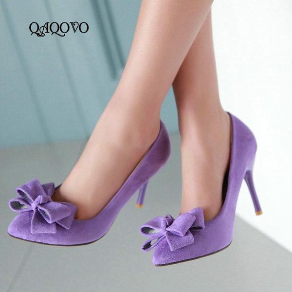 dress shoes spring autumn high heels female bow pumps thin pointed toe slip on party women1, Black
dress shoes spring autumn high heels female bow pumps thin pointed toe slip on party women1, Black