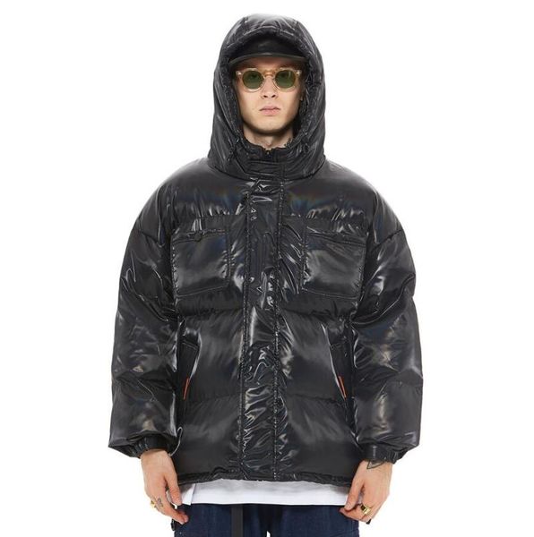 2020 winter reflective warm down cotton jacket men windproof thick hooded jacket parkas streetwear casual tooling coat w1308, Black
2020 winter reflective warm down cotton jacket men windproof thick hooded jacket parkas streetwear casual tooling coat w1308, Black