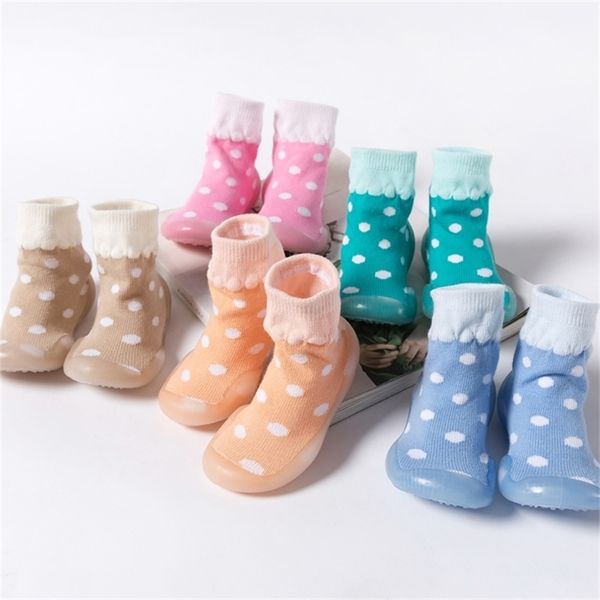 baby boys girls anti slip outdoor soft rubber soles toddler shoes newborn first walkers attipas cotton infant socks y201009
baby boys girls anti slip outdoor soft rubber soles toddler shoes newborn first walkers attipas cotton infant socks y201009