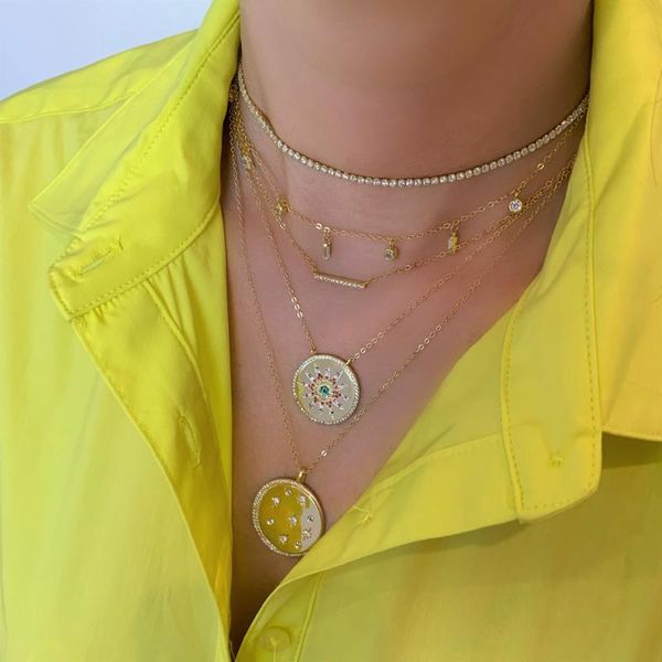 pendant necklaces wholesale gorgeous stunning luxury women multi layer chain gold color coin geometric choker statement fashion collar, Silver
pendant necklaces wholesale gorgeous stunning luxury women multi layer chain gold color coin geometric choker statement fashion collar, Silver