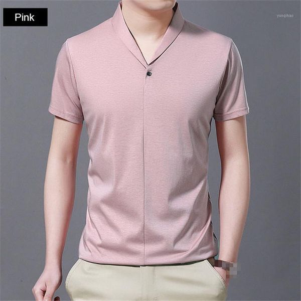 men's shirt summer short sleeve men new style comfortable pure shirt men fashion v-collar thin breathable loose, White;black
men's shirt summer short sleeve men new style comfortable pure shirt men fashion v-collar thin breathable loose, White;black