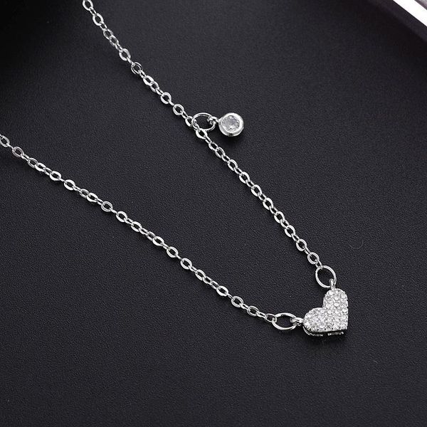 fashion love necklace female simple heart-shaped clavicle chain student temperament necklace sale, Silver
fashion love necklace female simple heart-shaped clavicle chain student temperament necklace sale, Silver