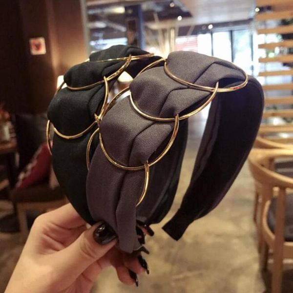hair accessories high-end boutique women's gold ring cross stitching fabric wide-brimmed fashion hairband headband band
hair accessories high-end boutique women's gold ring cross stitching fabric wide-brimmed fashion hairband headband band