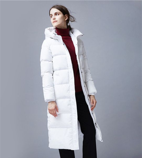 2021 new white duck down jacket female winter coat with hood long jackets parkas shelter mujer wxf195 p89k, Black
2021 new white duck down jacket female winter coat with hood long jackets parkas shelter mujer wxf195 p89k, Black