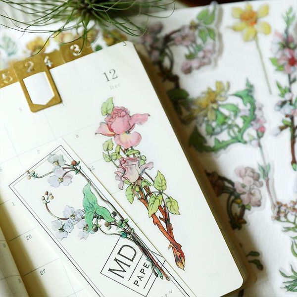 muxia's flower series sulfuric acid paper stickers diy scrapbooking primer collage mobile phone gift decoration stickers1
muxia's flower series sulfuric acid paper stickers diy scrapbooking primer collage mobile phone gift decoration stickers1