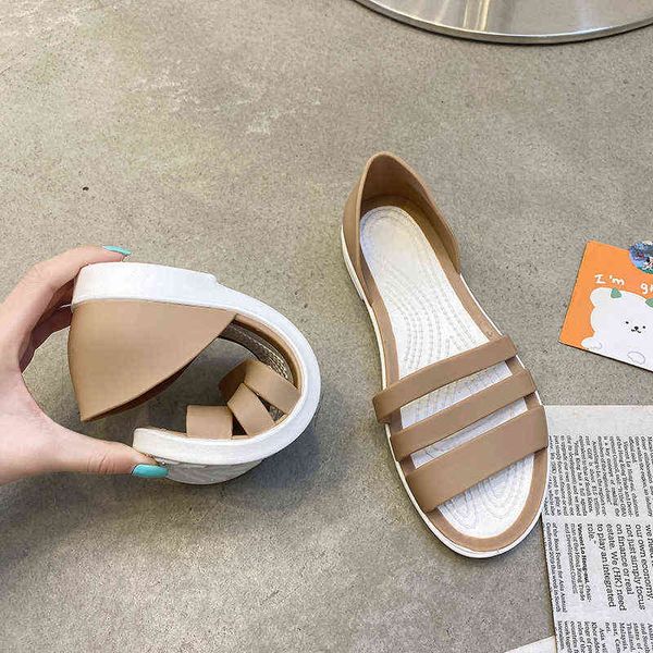 seller-women sandals 2021 jelly sandals women's summer non slip soft soled shoes beach versatile women's shoes y220211, Black
seller-women sandals 2021 jelly sandals women's summer non slip soft soled shoes beach versatile women's shoes y220211, Black