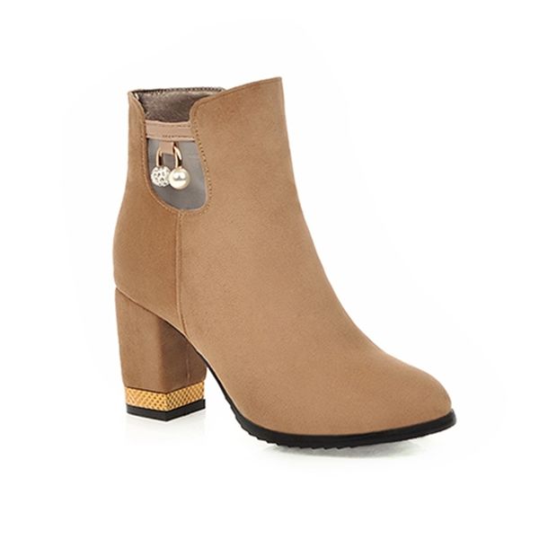 2021 the new party style round ankle fashionable with beads black yellow zipper in high heels robust women's riding boots rtyp
2021 the new party style round ankle fashionable with beads black yellow zipper in high heels robust women's riding boots rtyp