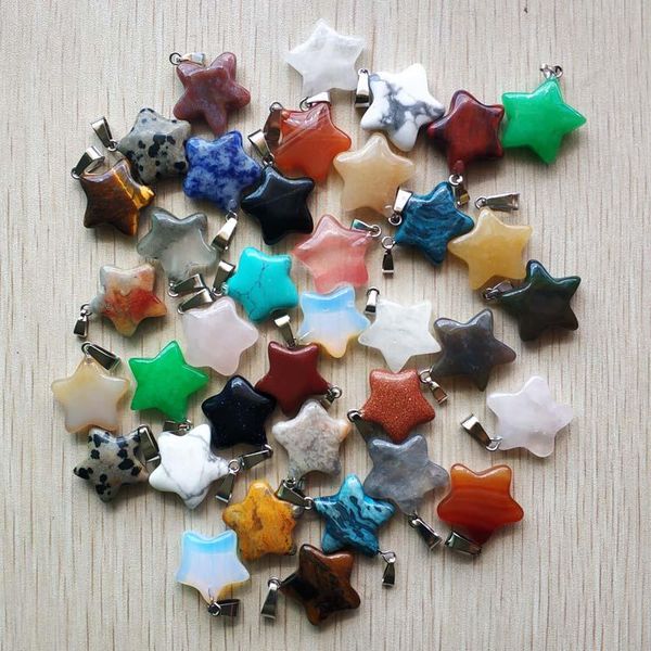 2017 selling fashion assorted natural stone mixed star charms pendants for diy jewelry making 50pcs lot wholesale h wmthce, Black
2017 selling fashion assorted natural stone mixed star charms pendants for diy jewelry making 50pcs lot wholesale h wmthce, Black