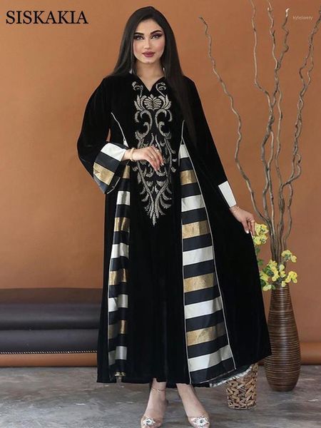 vintage ethnic velvet embroidered abaya dress for women loose plus size notched stand collar moroccan kaftan duabi robe black1, Black;gray
vintage ethnic velvet embroidered abaya dress for women loose plus size notched stand collar moroccan kaftan duabi robe black1, Black;gray