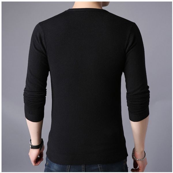 browon brand men autumn sweater men's long sleeve o-neck slims sweater male solid color business white sweater oversize -4xl 201203, White;black
browon brand men autumn sweater men's long sleeve o-neck slims sweater male solid color business white sweater oversize -4xl 201203, White;black