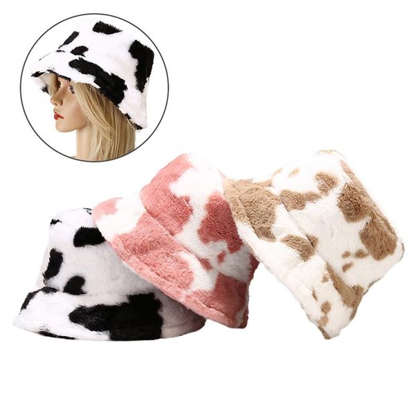 lady fashion soft velvet fisherman cap winter cow leopard print plush bucket hats for women outdoor warm hat, Blue;gray
lady fashion soft velvet fisherman cap winter cow leopard print plush bucket hats for women outdoor warm hat, Blue;gray