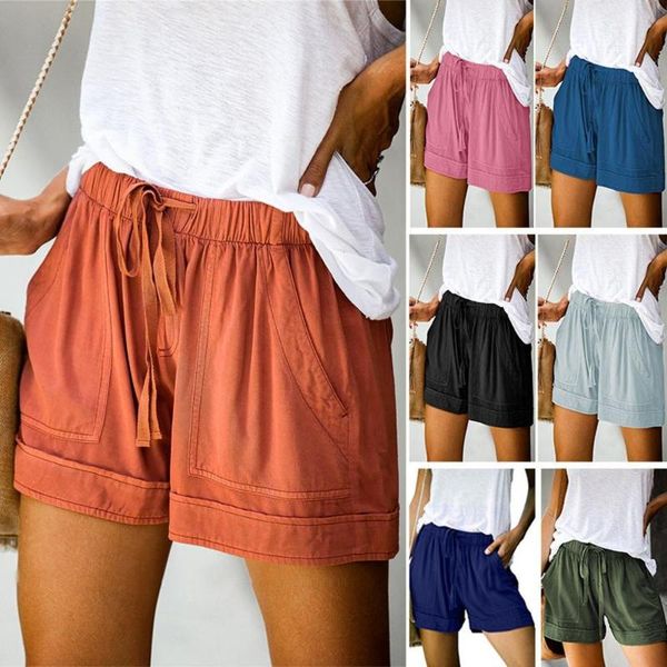 shorts women fashion drawstring shorts splice casual elastic waist pocketed loose, White;black
shorts women fashion drawstring shorts splice casual elastic waist pocketed loose, White;black