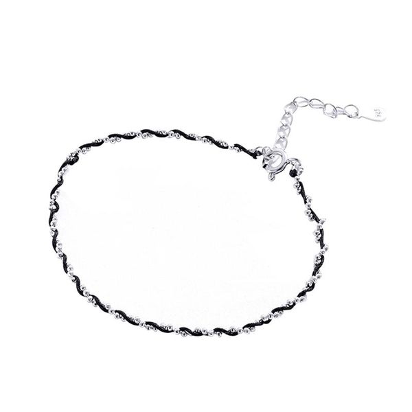 female simple bracelet bracelet friendship necklace small red rope woven small ball bead fate break lucky brac, Black
female simple bracelet bracelet friendship necklace small red rope woven small ball bead fate break lucky brac, Black