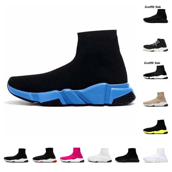 with box 2019 designer socks speed trainers knit paris sock shoe sock knit triple s boots trainers runner sneakers size 36-45 men women s21, Black
with box 2019 designer socks speed trainers knit paris sock shoe sock knit triple s boots trainers runner sneakers size 36-45 men women s21, Black