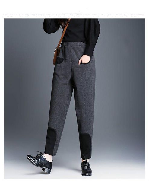 women's pants & capris 2021 autumn winter slim women pant warm female casual harem lined fleece trousers sweatpants plus size 5xl y56, Black;white
women's pants & capris 2021 autumn winter slim women pant warm female casual harem lined fleece trousers sweatpants plus size 5xl y56, Black;white