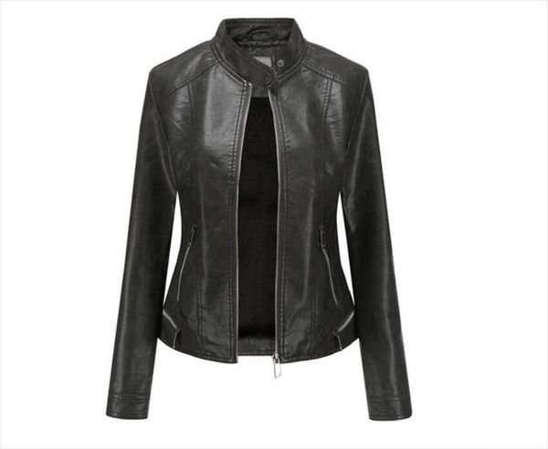 womens pu leather jacket female winter 2019 locomotive retro wash plus velvet female large size short leather jacket, Black
womens pu leather jacket female winter 2019 locomotive retro wash plus velvet female large size short leather jacket, Black