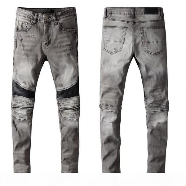 men's distressed ripped skinny jeans fashion mens jeans motorcycle moto biker causal mens denim pants hip hop men jeans, Blue
men's distressed ripped skinny jeans fashion mens jeans motorcycle moto biker causal mens denim pants hip hop men jeans, Blue