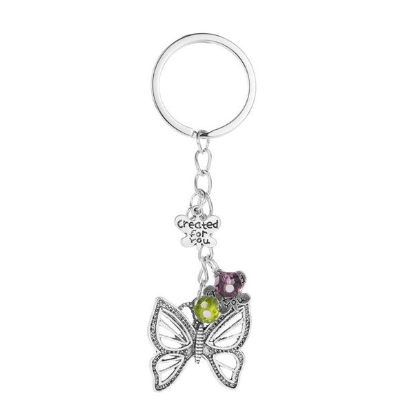 keychains butterfly keychain bag ornaments europe and the united states jewelry creative letter hollow pendant, Silver
keychains butterfly keychain bag ornaments europe and the united states jewelry creative letter hollow pendant, Silver