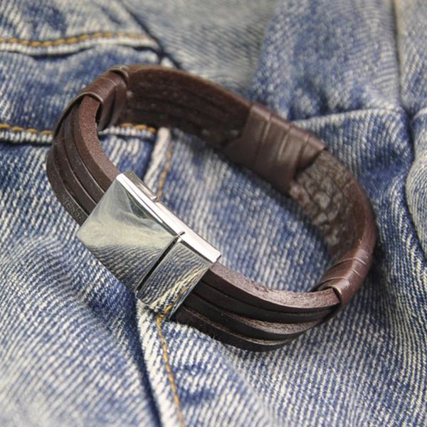 black/brown colors charm leather bracelets for women & men multiple layers wrap bracelets couple gifts fashion jewelry wholesale, Golden;silver
black/brown colors charm leather bracelets for women & men multiple layers wrap bracelets couple gifts fashion jewelry wholesale, Golden;silver