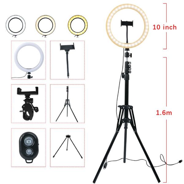 26cm led ring light 10 inch pgraphy lamp dimmable selfie ring light with 1.6m bracket for youtube video shooting makeup live
26cm led ring light 10 inch pgraphy lamp dimmable selfie ring light with 1.6m bracket for youtube video shooting makeup live