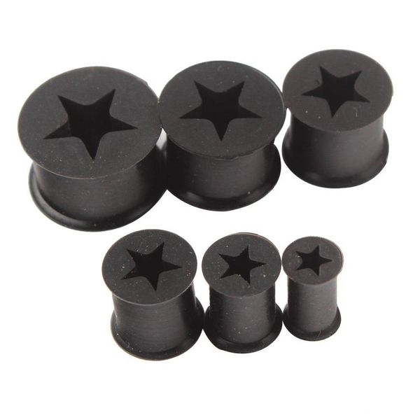 modrsa 1pair hollow sile ear plugs and tunnels star shape earrings gauges septum tragus piercing body jewelry q wmtsvx, Silver
modrsa 1pair hollow sile ear plugs and tunnels star shape earrings gauges septum tragus piercing body jewelry q wmtsvx, Silver