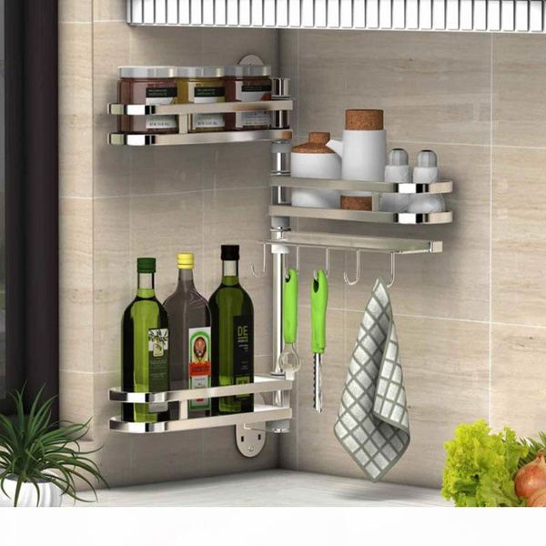 sus 304 rotate stainless steel kitchen rack, kitchen shelf, seasoning rack wall holder organizer diy 1-5 layers t200319
sus 304 rotate stainless steel kitchen rack, kitchen shelf, seasoning rack wall holder organizer diy 1-5 layers t200319