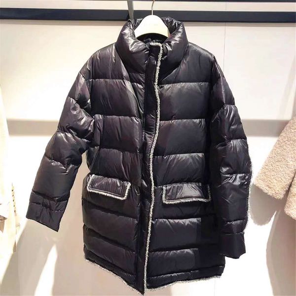 2020 short new turtleneck cord small fragrance down female jacket a5ac9442289 4g7a, Black
2020 short new turtleneck cord small fragrance down female jacket a5ac9442289 4g7a, Black