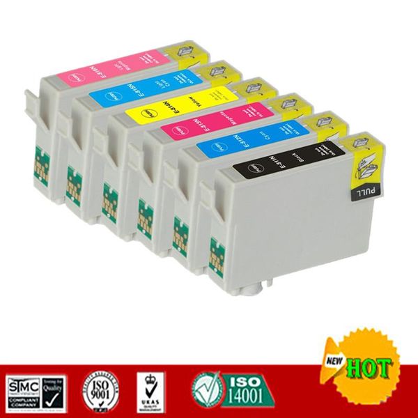 ink cartridges compatible cartridge for t0811n - t0816n suit stylus po t50 r290 r295 r390 rx590 rx610 rx615 rx690 etc
ink cartridges compatible cartridge for t0811n - t0816n suit stylus po t50 r290 r295 r390 rx590 rx610 rx615 rx690 etc