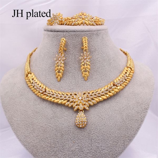 jewelry sets for women dubai 24k gold color india nigeria wedding gifts necklace earrings bracelet ring set ethiopia jewellery 201222, Slivery;crystal
jewelry sets for women dubai 24k gold color india nigeria wedding gifts necklace earrings bracelet ring set ethiopia jewellery 201222, Slivery;crystal
