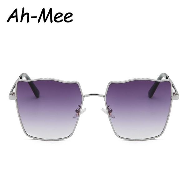 sunglasses square women vintage brand designer oversized alloy frame sun glasses female retro wave gradient lens shades, White;black
sunglasses square women vintage brand designer oversized alloy frame sun glasses female retro wave gradient lens shades, White;black