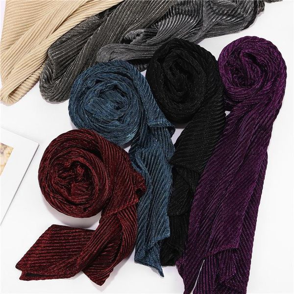 scarves shimmer long muslim scarf womens glitter metallic hijabs turban veil shawl crinkled lurex headband islamic arab headscarf, Blue;gray
scarves shimmer long muslim scarf womens glitter metallic hijabs turban veil shawl crinkled lurex headband islamic arab headscarf, Blue;gray