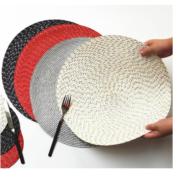 круглый weave placemat мода pp обеденный стол мат коврик дисковые колодки чаша падуя пристани водонепроницаемый стол ткань таблица кухонная
круглый weave placemat мода pp обеденный стол мат коврик дисковые колодки чаша падуя пристани водонепроницаемый стол ткань таблица кухонная