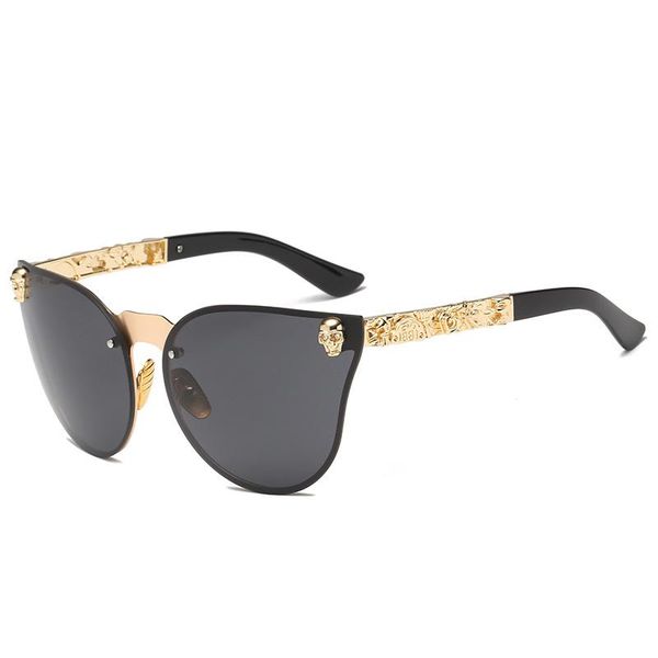 sunglasses 2021 fashion women skull frame metal temple sun glasses feminino luxury, White;black
sunglasses 2021 fashion women skull frame metal temple sun glasses feminino luxury, White;black