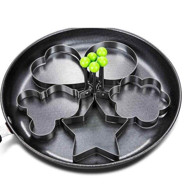 2020 new stainless steel 5style fried egg pancake shaper omelette mold mould frying egg cooking tools kitchen accessories gadget rings
2020 new stainless steel 5style fried egg pancake shaper omelette mold mould frying egg cooking tools kitchen accessories gadget rings