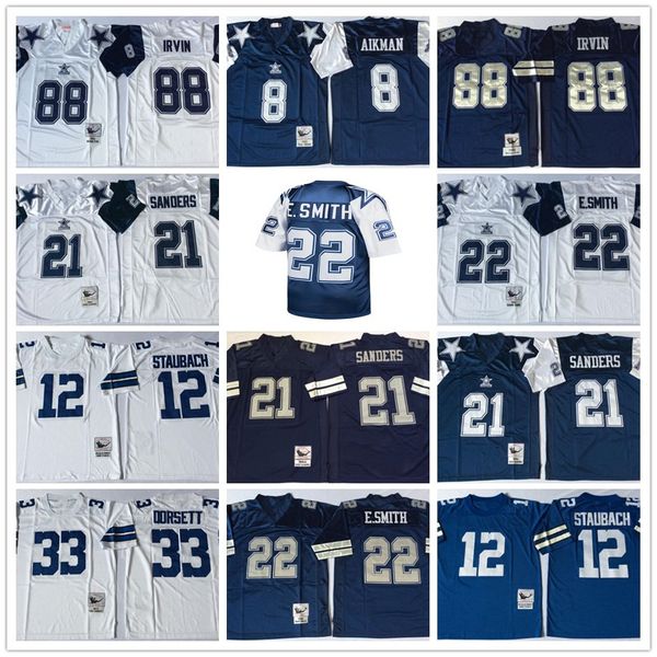 vintage shirts 21 deion sanders 22 emmitt smith 33 tony dorsett 88 michael irvin 8 troy aikman 12 roger staubach stitched football jersey, Black
vintage shirts 21 deion sanders 22 emmitt smith 33 tony dorsett 88 michael irvin 8 troy aikman 12 roger staubach stitched football jersey, Black