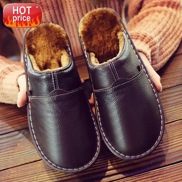 men home slippers for winter warm plush slippers women bedroom genuine leather man house indoor shoes large size 11 #uu7s
men home slippers for winter warm plush slippers women bedroom genuine leather man house indoor shoes large size 11 #uu7s