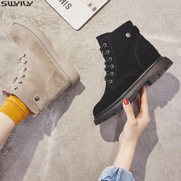 boots swyivy genuine leather women shoes fashion solid 2021 sewing ankle for height increasing woman booties 351, Black
boots swyivy genuine leather women shoes fashion solid 2021 sewing ankle for height increasing woman booties 351, Black
