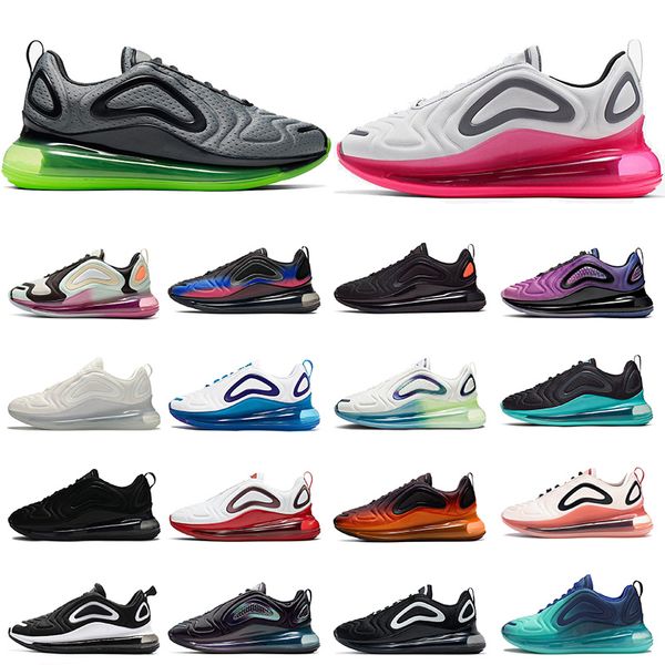 720s running shoes outdoor trainers pink blast triple black all white mens womens sneakers, White;red
720s running shoes outdoor trainers pink blast triple black all white mens womens sneakers, White;red