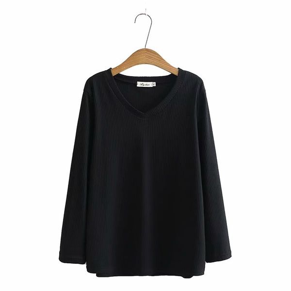 size xl-4xl plus female fashion sew long sleeve tshirt casual ladies v-neck zfxn, White
size xl-4xl plus female fashion sew long sleeve tshirt casual ladies v-neck zfxn, White