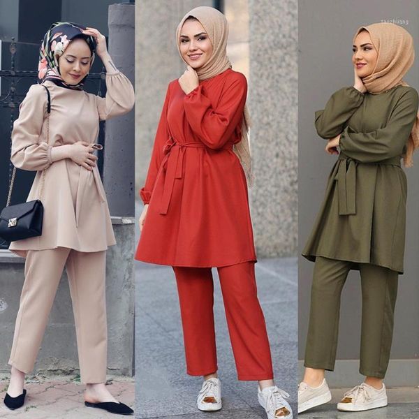 muslim women islamic abaya 2pcs set pants arab jilbab dubai long sleeve robe ramadan suits turkish malay vestido 2020 new1, Red
muslim women islamic abaya 2pcs set pants arab jilbab dubai long sleeve robe ramadan suits turkish malay vestido 2020 new1, Red