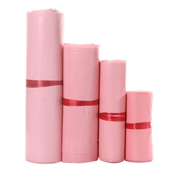 50pcs new pink translucent courier bags thicken storage bag waterproof bag pe material envelope mailer postal mailing 25 wmtqgw
50pcs new pink translucent courier bags thicken storage bag waterproof bag pe material envelope mailer postal mailing 25 wmtqgw