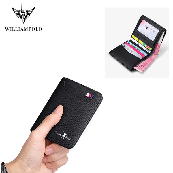 williampolo slim wallet men fashion design genuine leather credict card holder minimalist brand luxury short purse c1115, Red;black
williampolo slim wallet men fashion design genuine leather credict card holder minimalist brand luxury short purse c1115, Red;black
