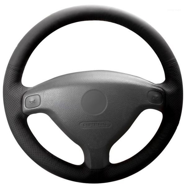black faux leather steering wheel cover for astra (g) 1998-2004 zafira (a) 1999-2005 agila (a) 2000-2004 holden astra 20021
black faux leather steering wheel cover for astra (g) 1998-2004 zafira (a) 1999-2005 agila (a) 2000-2004 holden astra 20021