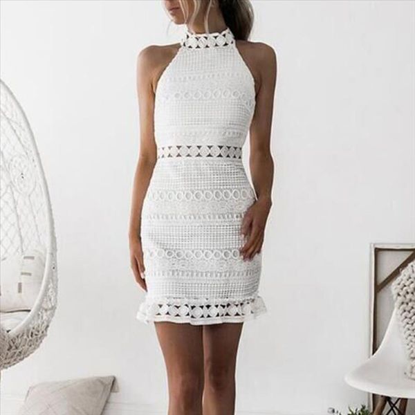 women fashion lace solid turtleneck sleeveless body con mini pencil dress beach party summer dress vestidos de fiesta, Black;gray
women fashion lace solid turtleneck sleeveless body con mini pencil dress beach party summer dress vestidos de fiesta, Black;gray