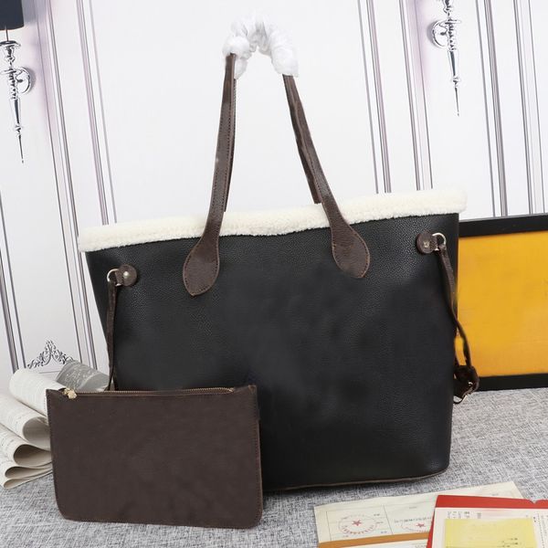 winter women tote bags grain leather handbag purse wallet colored wool old flower shoulder bag teddy hand bag large capacity shopping bag
winter women tote bags grain leather handbag purse wallet colored wool old flower shoulder bag teddy hand bag large capacity shopping bag