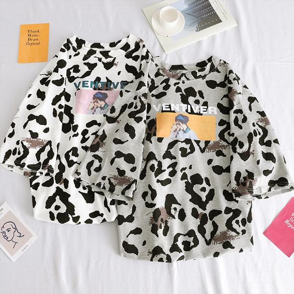 women summer tee harajuku funny dairy cattle cow leopard print vintage tshirt short sleeve zaraing graphic shirt streetwear top, White
women summer tee harajuku funny dairy cattle cow leopard print vintage tshirt short sleeve zaraing graphic shirt streetwear top, White