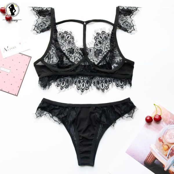 alinry bra panty set lace push up brassiere transparent bralette lingerie women wire unlined breathable underwear suit1, Red;black
alinry bra panty set lace push up brassiere transparent bralette lingerie women wire unlined breathable underwear suit1, Red;black