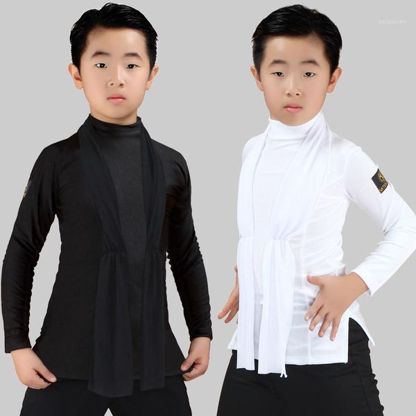 latin long sleeve boys dance shirt salsa rumba cha cha samba dancing clothing children competition performance wear dn31301, Black;red
latin long sleeve boys dance shirt salsa rumba cha cha samba dancing clothing children competition performance wear dn31301, Black;red
