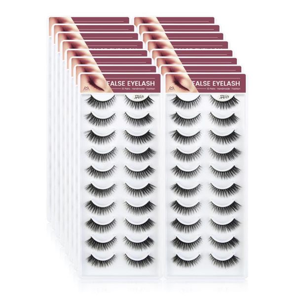 false eyelashes magefy 5/10/20/30 boxes 10-15mm natural fake lashes makeup kit 3d mink extension wholesale
false eyelashes magefy 5/10/20/30 boxes 10-15mm natural fake lashes makeup kit 3d mink extension wholesale